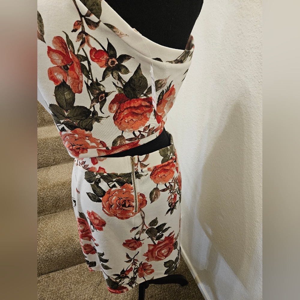 GBG Los Angeles Floral Skirt Set - Picture 4 of 6
